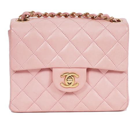 chanel pink mini flap bag with top handle|Chanel mini flap sotheby's.